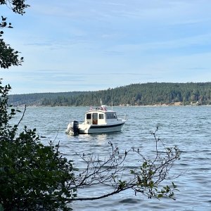 South Sequim Bay looking NE