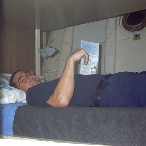 My spacious berthing aboard CGC EAGLE