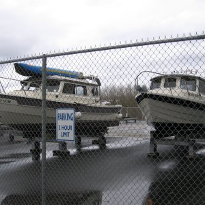 CDory next to Cape Cruiser