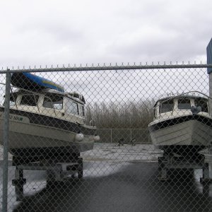 CDory next to Cape Cruiser