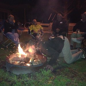 Who could forget Ed sacrificing his face for the sake of the fire?