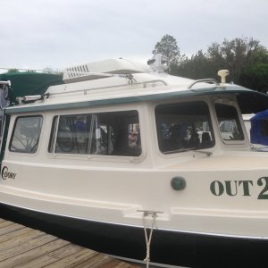 Out2C, owners Tom and Joyce.