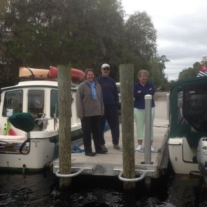 Blue Days and Odyssey taking a lunch break in Astor.