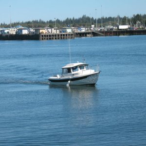 Coming home - First time salt water - Crescent City 8/2007