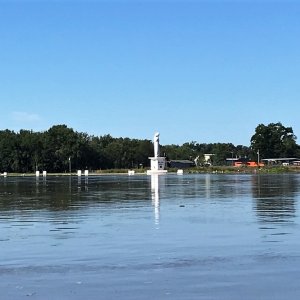 Our Lady of the Rivers statute in Portage Des Sioux