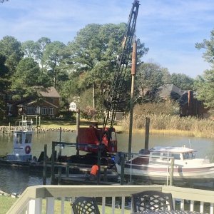 Boat lift for the new OSPREY