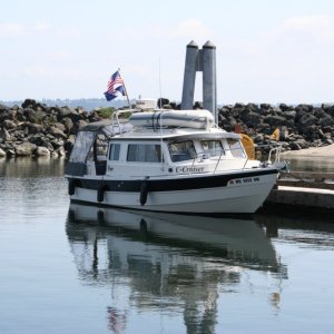 C-Cruiser finaly has her name installed.  Photo taken June 09.