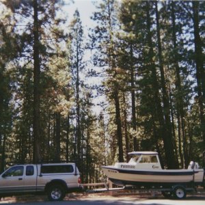 Hauled out after fishing