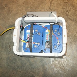 Blue Sea Battery box and charger