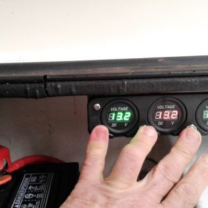 Adding simple 12v Battery bank monitor by batteries is a convenient way to monitor your 12v power
