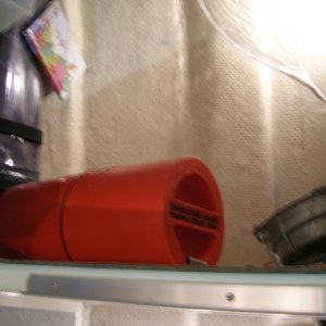 Flare kit mounted just inside cuddy next to electronics.
