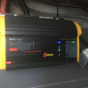 On board battery charger