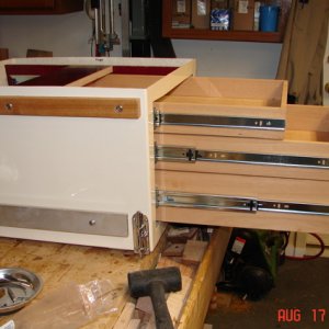 Drawer boxes on full extension glides (homedepot)