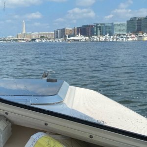 Arriving home for the first time in the Washington Channel