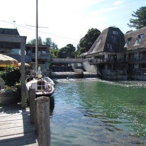 Inner Harbor area of Leland