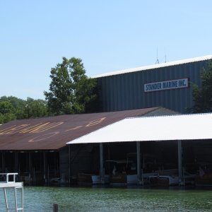 boat shed on Lake Leelanau