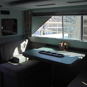 Convertible Dinette and folded table