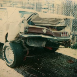 This was my very first car I bought when I was 15. Had redone the interior, had all the dings taken out, rebuilt the engine, etc., when BAM, taken out by a drunk driver.