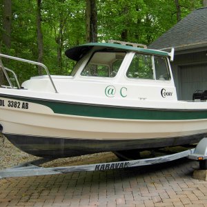 Well we named the 1992 16' @ C.
Our last name begins with a "C", so it just fit.