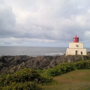 The Amphitrite Lighthouse in Ucluelet.