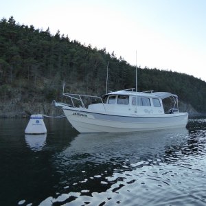 Caught one of 2 empty buoys in Cypress Head (of 4 total), not bad for a 85 degree Friday night in July, the day before crab season opener.