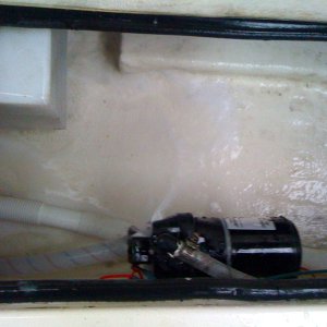 First casualty: water pressure pump housing cracks