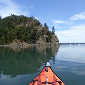 Kayaking Eagle Harbor Sunday afternoon