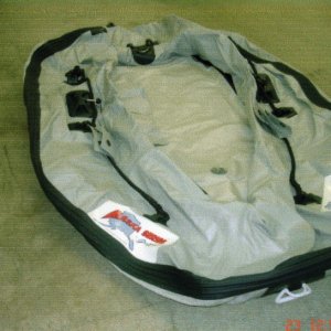April 2006: Alaska Series 
Dinghy before it's fully inflated.