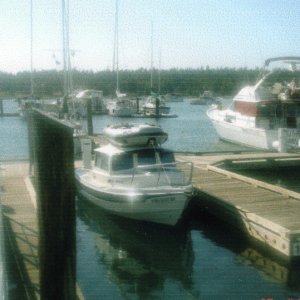 17 Aug 2006: R-MATEY at Fisherman's Bay, Lopez Island.
