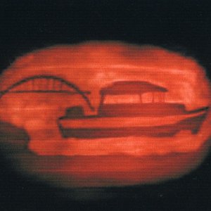 Oct 2006: Pumpkin carving of R-MATEY by Jeremiah (SENSEI).