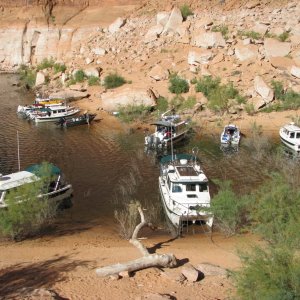 Tight quarters in Forgotten Canyon