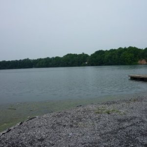 P1000448 Dock to the side of the lock should you have to wait,Seneca Falls side of lock 2&3