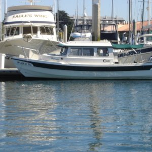 11 Sept 2007 HALCYON
U Dock, Squalicum Harbor
(WILD BLUE's old spot)