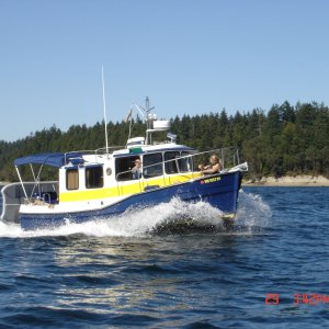 29 Aug 2007 
Coming out of Poulsbo 
Owners Bill & Patti