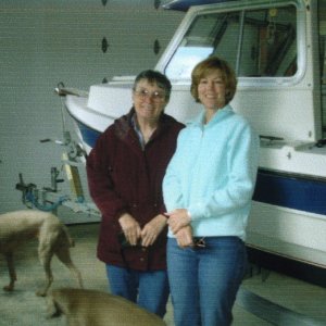 May 2006 Port Angeles 
Ruth & Dana with PEE WEE