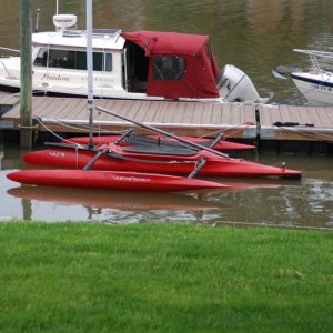 2014-05-15 NC-VA LOOP Fleet at OSPREY\'s dock - 2