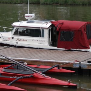 2014-05-15 NC-VA LOOP Fleet at OSPREY\'s dock - 3