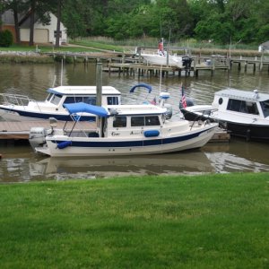 2014-05-15 NC-VA LOOP Fleet at OSPREY\'s dock