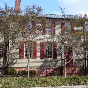 One of the many historical homes in Smithfield