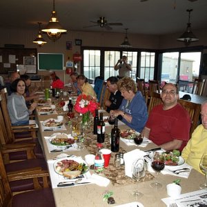 The Duck Club dinner.