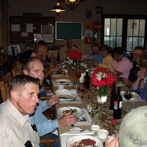 Alex and Steve listen carefully to an explanation of the California State Budget problems.
