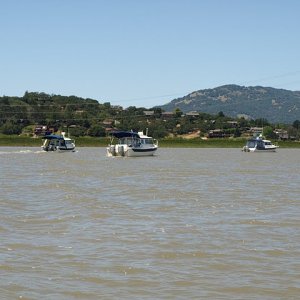 Cruising to Petaluma.