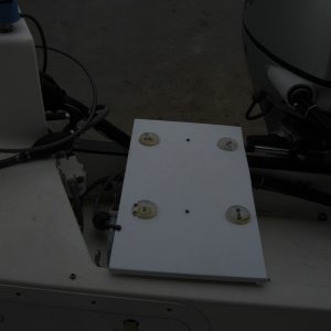 Generator mount with out gen in place