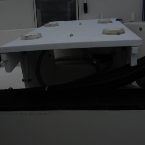 Rear view of gen mount