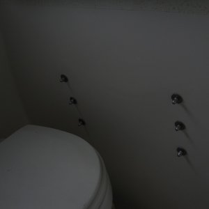 Step through bolted with cap nuts