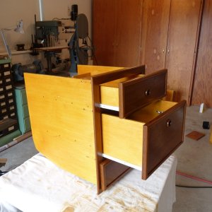 5. Under Helm Seat Drawer Box Ready For Final Instal