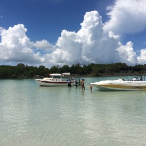 At anchor Marvin Key