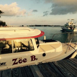 Zoe B dockside in Key West