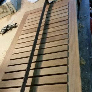 Cabin Teak Deck Plate