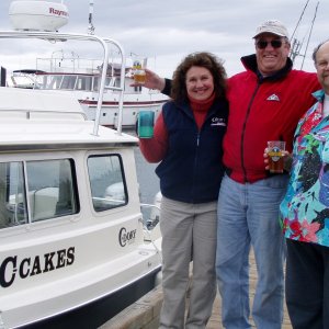 the rev Jim christening C-Cakes